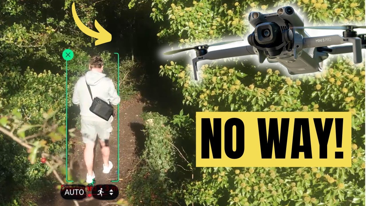 Тест EXTREME DJI Mini 5 Pro Active Track — ВЫЖИВЕТ ЛИ?