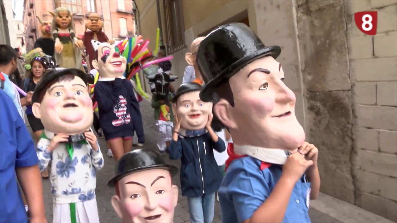 Gigantes y Cabezudos Fiestas Cuéllar 2017