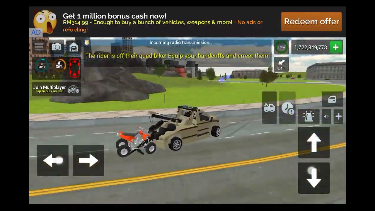 Cop Duty Police Car Simulator: Cop chasing game