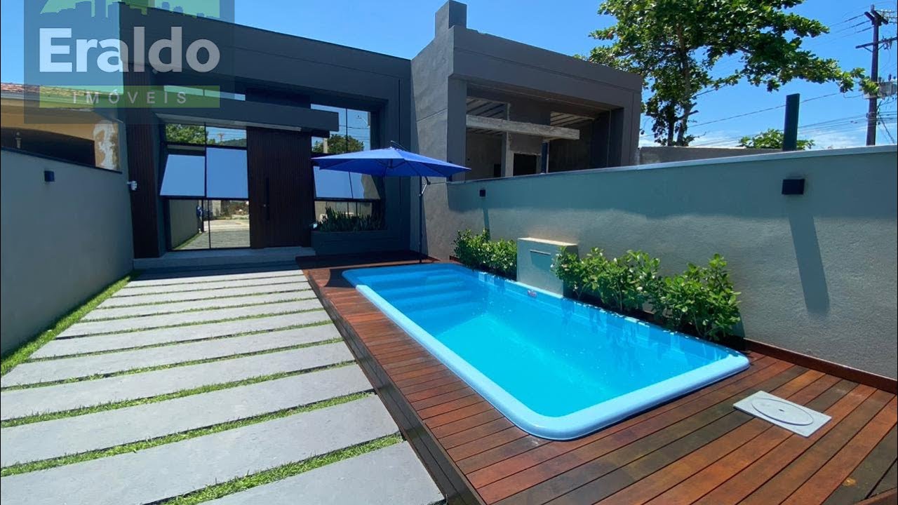 CASA LINDÍSSIMA COM PISCINA FINAMENTE MOBILIADA EM MATINHOS | LITORAL DO PARANÁ