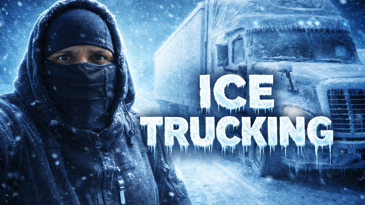 004: 💪 Battling Icy Roads in Mississippi 🥶 |  Trucking Vlog