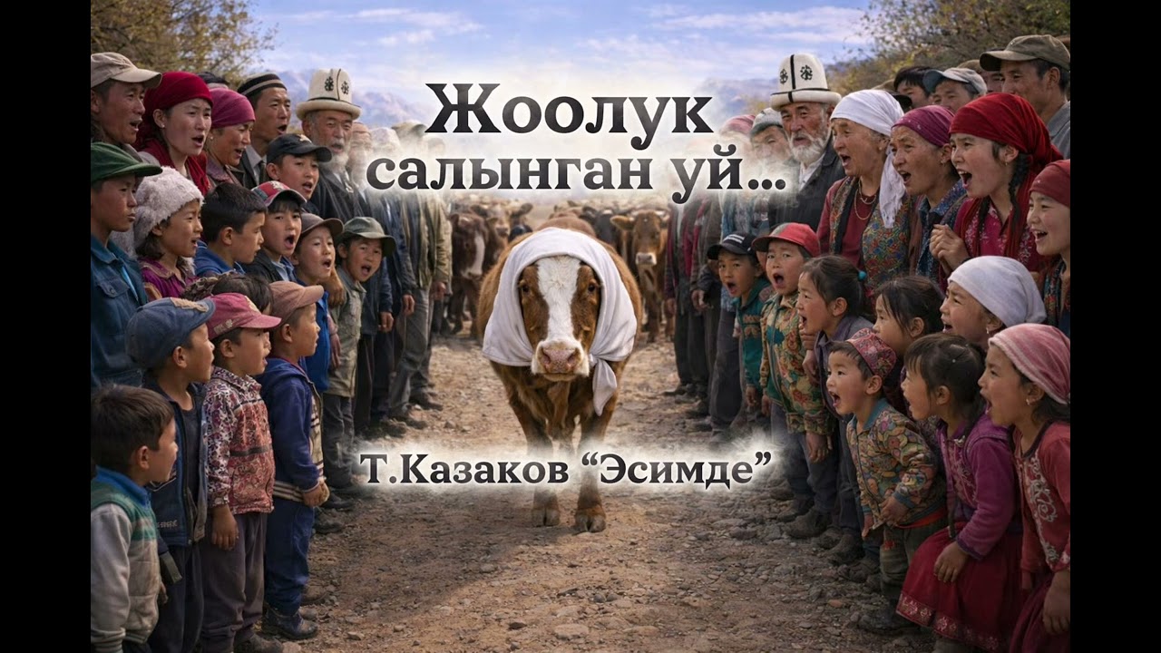 Жоолук салынган уй… Т.Казаков “Эсимде”
