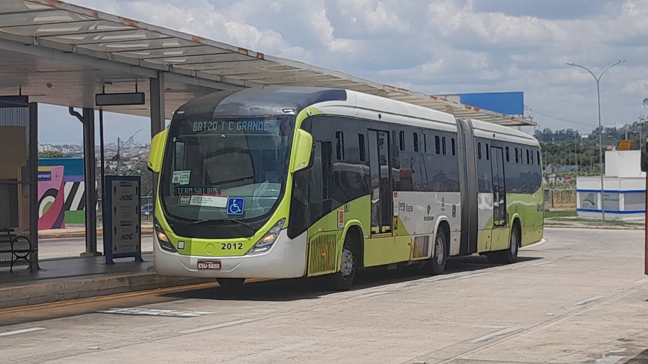 Movimentação de Ônibus Campinas SP Terminal Campo Grande Corredor BRT Campo Grande (Sistema BRT)
