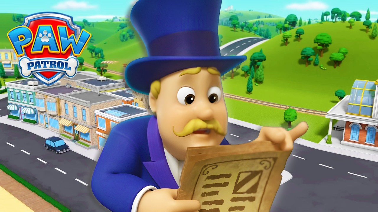The History of Adventure Bay! 📕- PAW Patrol - Cartoons for Kids