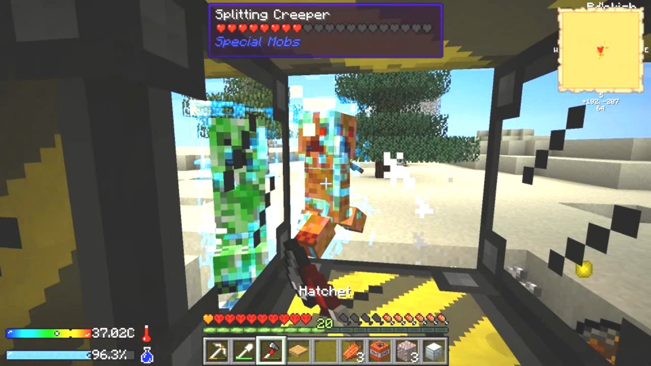 Minecraft - Crash Landing #6: Living Like A King