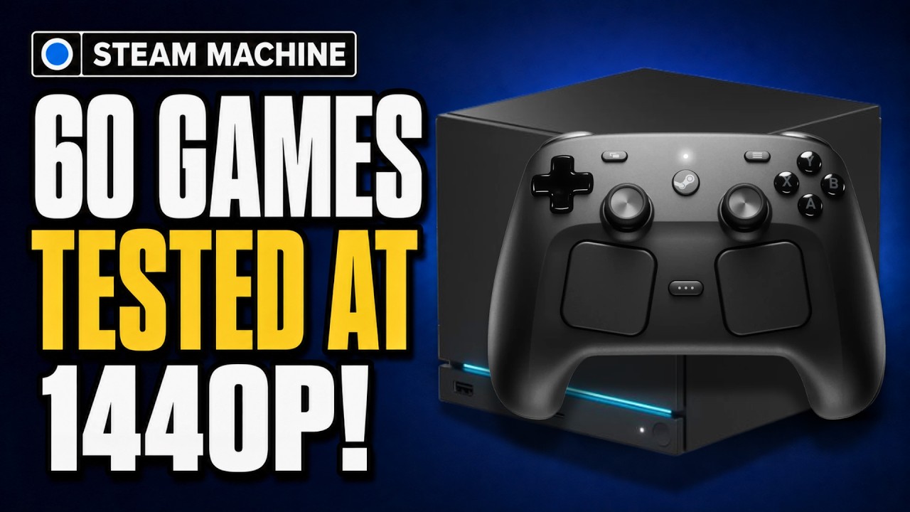 60 требовательных игр, протестированных в 1440p на Steam Machine!