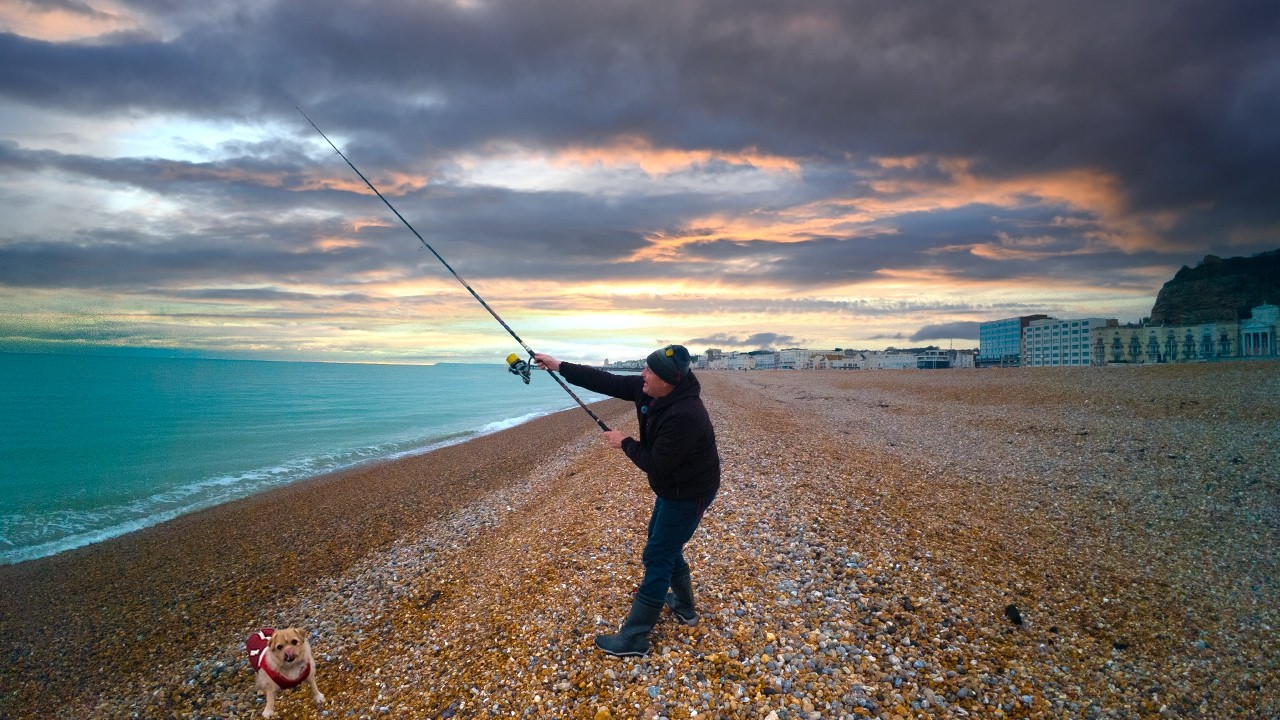 Hastings Sea Fishing Mark- What a Great Place