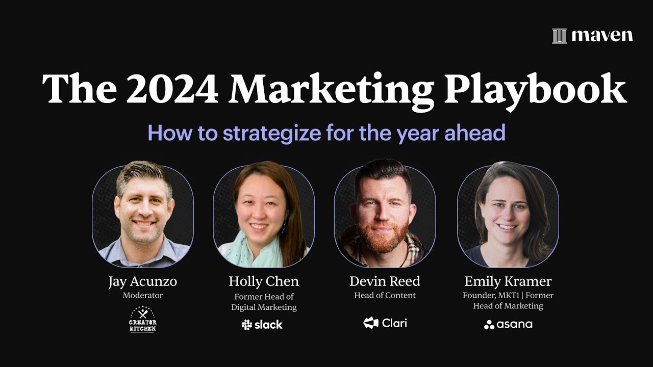 The 2024 Marketing Playbook