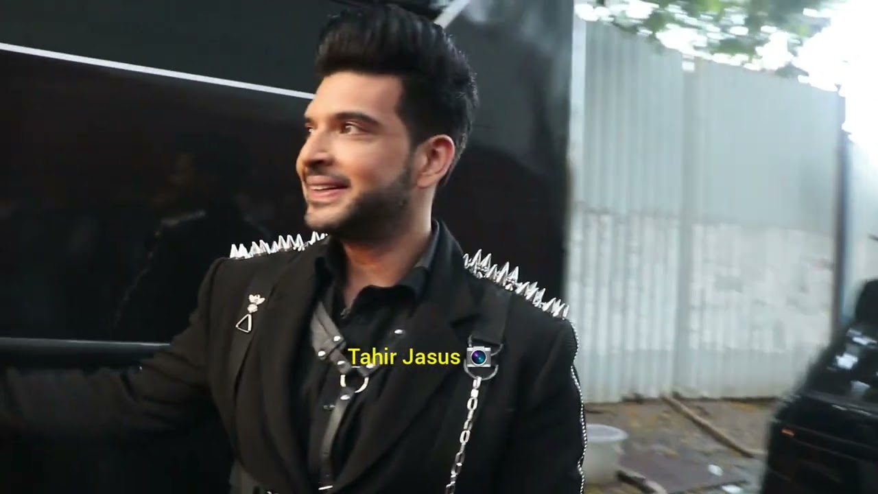 Karan Kundra & Afsana Khan Masti At Lock Up Set.