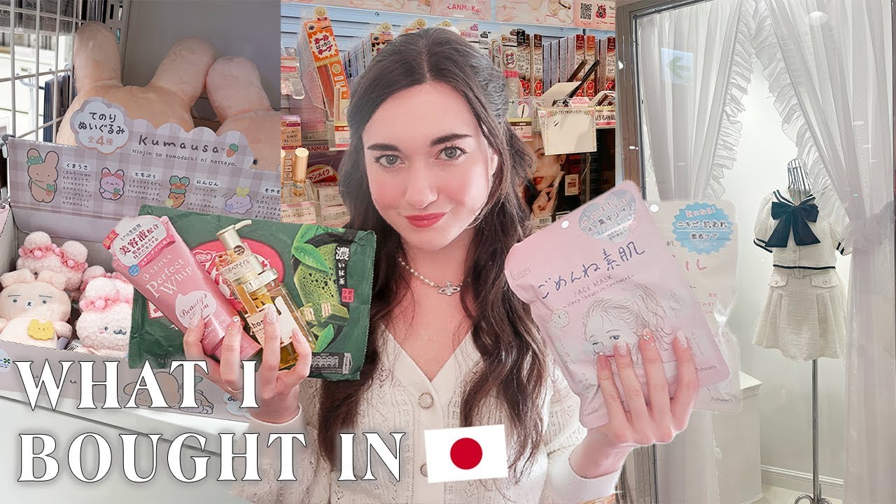 JAPAN HAUL: What I Bought in Japan 🇯🇵🛍️ (Fashion, Beauty, Food & Anime)