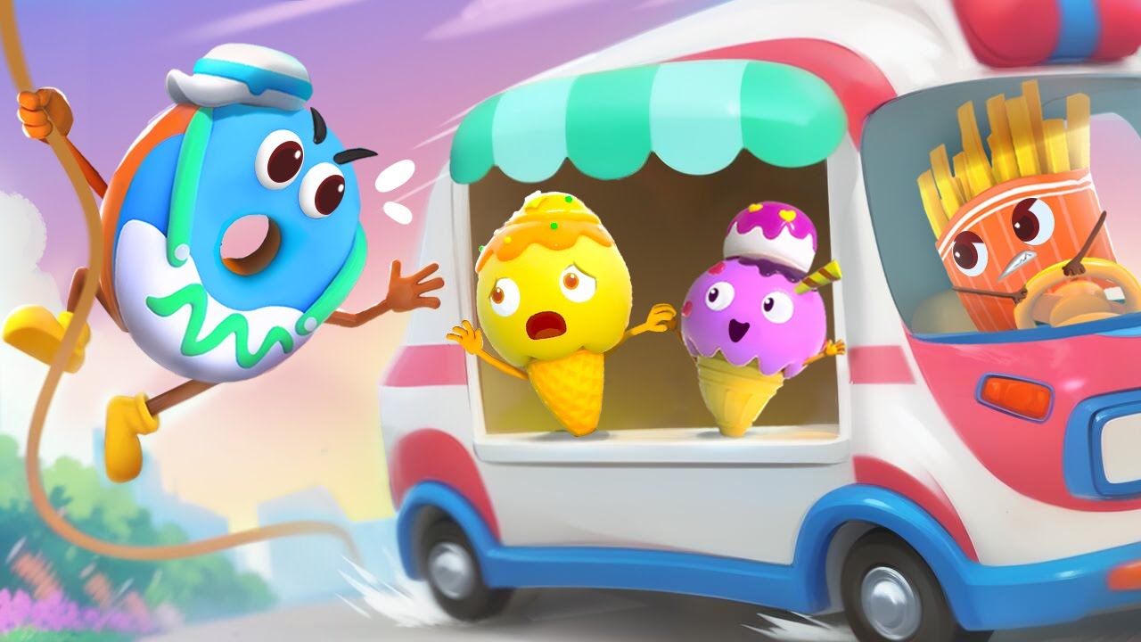 Ice Cream Rescue Mission | Yummy Foods Family | Kids Cartoon | BabyBus TV