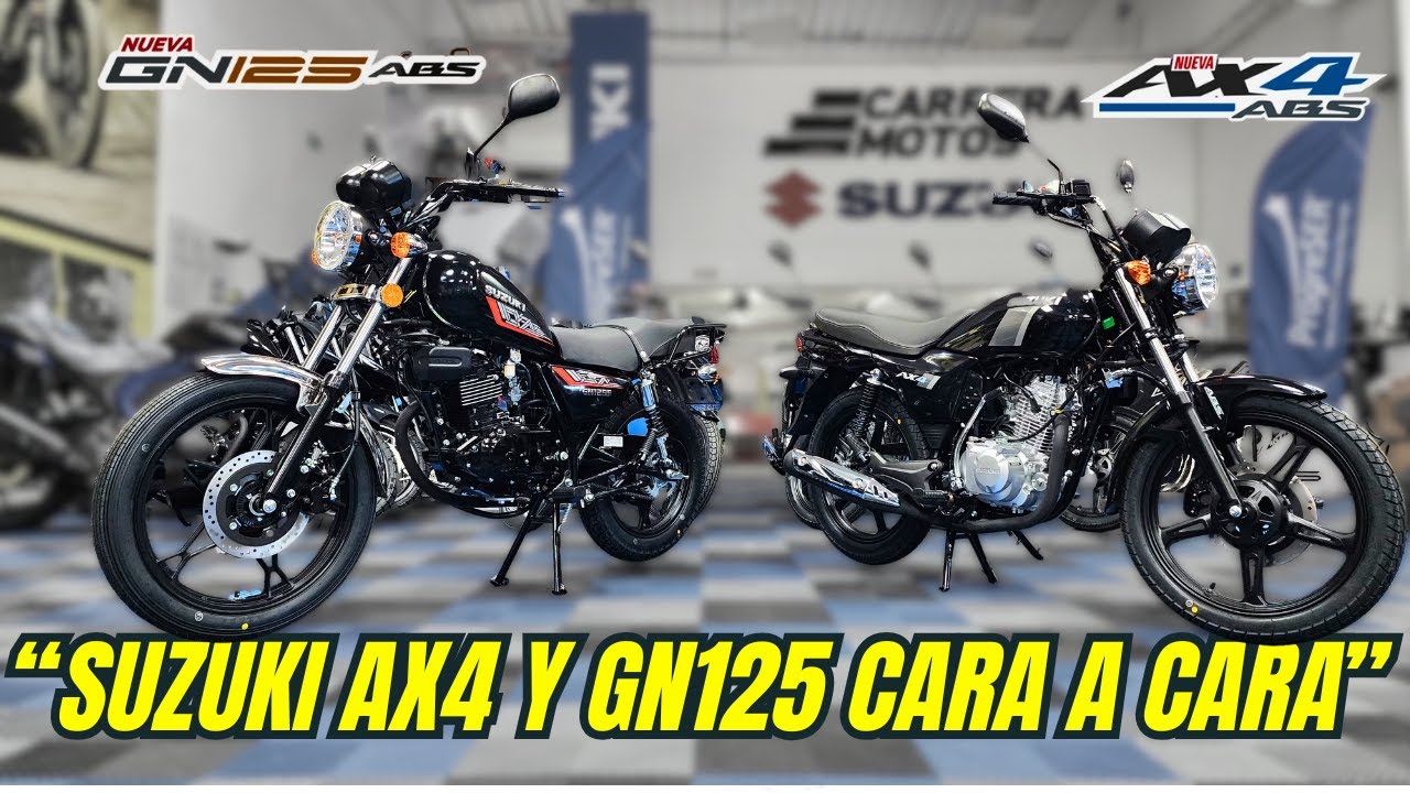 Suzuki AX4 -Suzuki GN125 💥 ¿Cuál te comprarías?