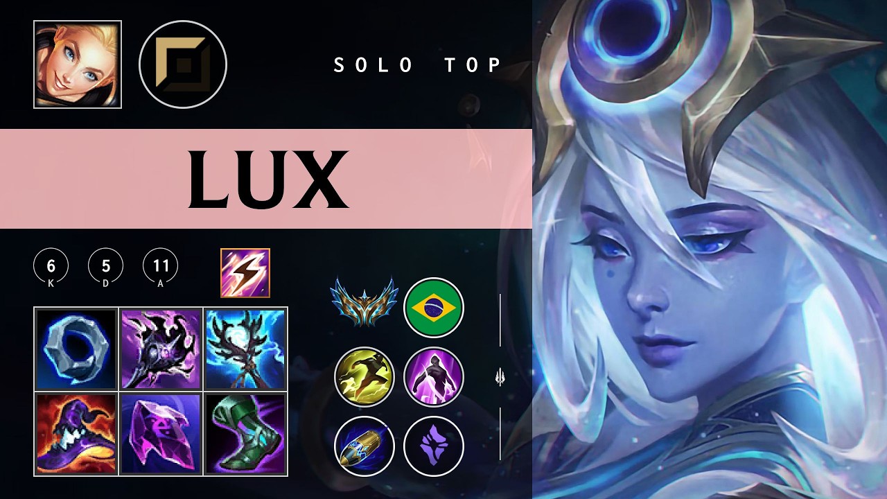 Lux Top vs Zed - BR Challenger Patch 26.04