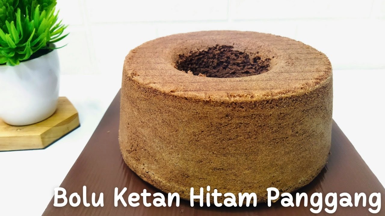 RESEP BOLU KETAN HITAM PANGGANG ANTI GAGAL LEMBUT DAN AWET 3 HARI COCOK UNTUK IDE JUALAN