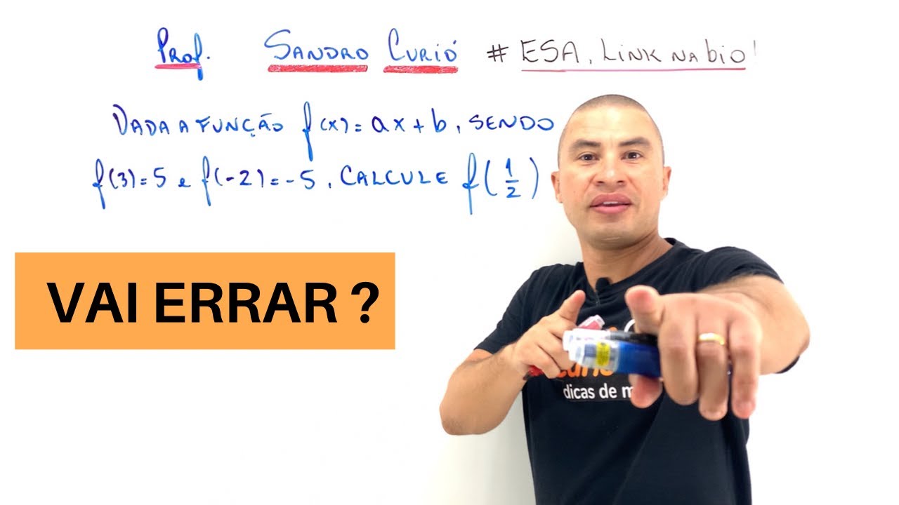 VOCÊ TAMBÉM VAI ERRAR ?