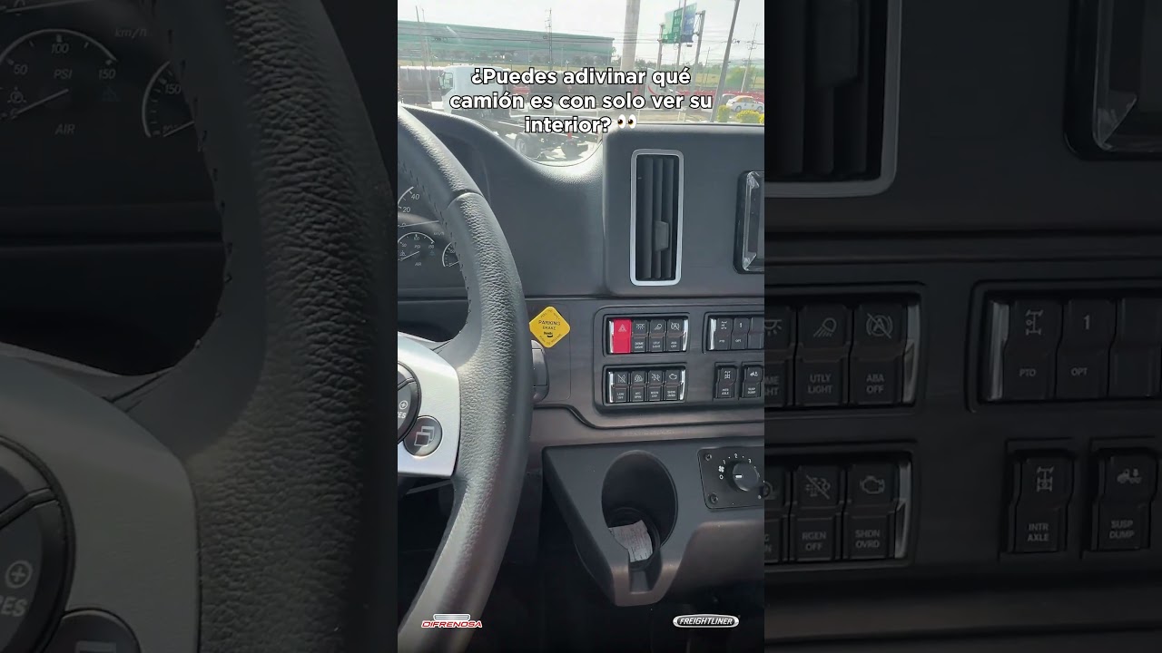 ¿Reconoces este camión solo con ver su interior? 👀
