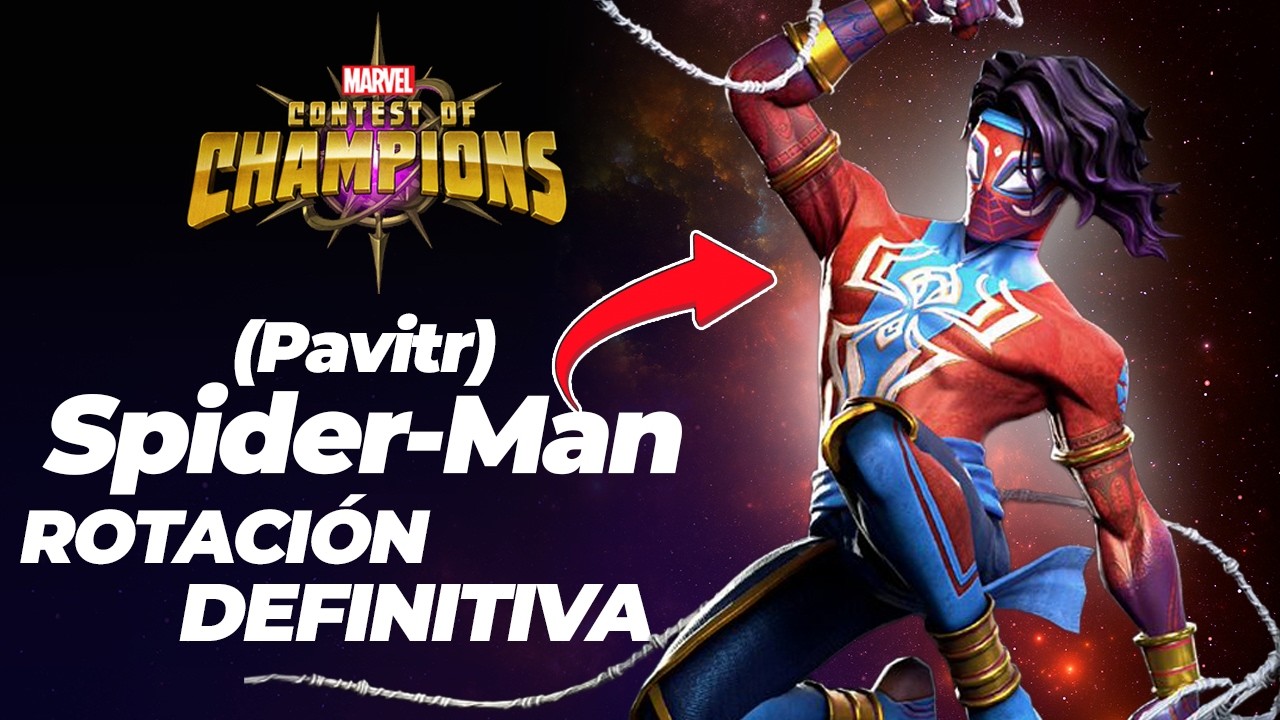 Te ENSEÑO a JUGAR con SPIDER-MAN (PAVITR) como todo un PRO en menos de 2 MINUTOS | MCOC