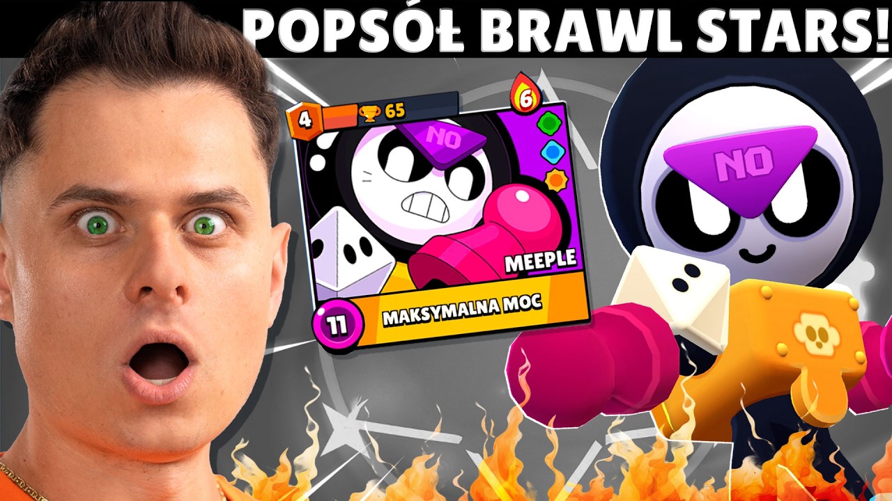 MAXUJE MEEPLE I NISZCZĘ GRĘ W BRAWL STARS!