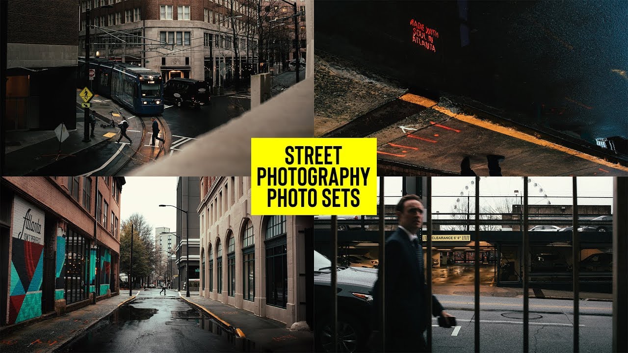 Making A Street Photography Photo Set (behind the scenes)