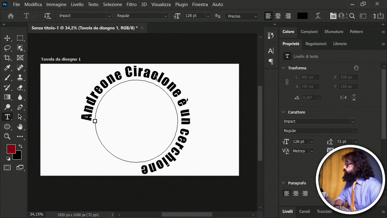 TESTI e SCRITTE con PHOTOSHOP