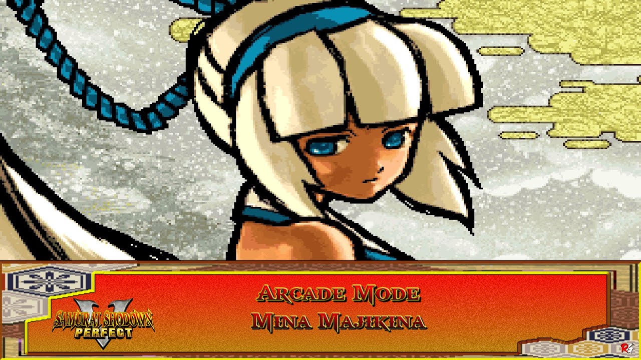 Samurai Shodown V: Perfect - Arcade Mode: Mina Majikina
