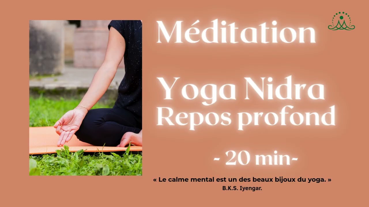🧘✈️20 minutes de yoga Nidra pour un repos profond - Yoga sans rien faire Méditation Relaxation