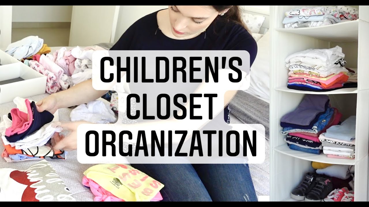 Children's Closet Organization Ideas - أفكار تنظيم و ترتيب  خزانة الأطفال