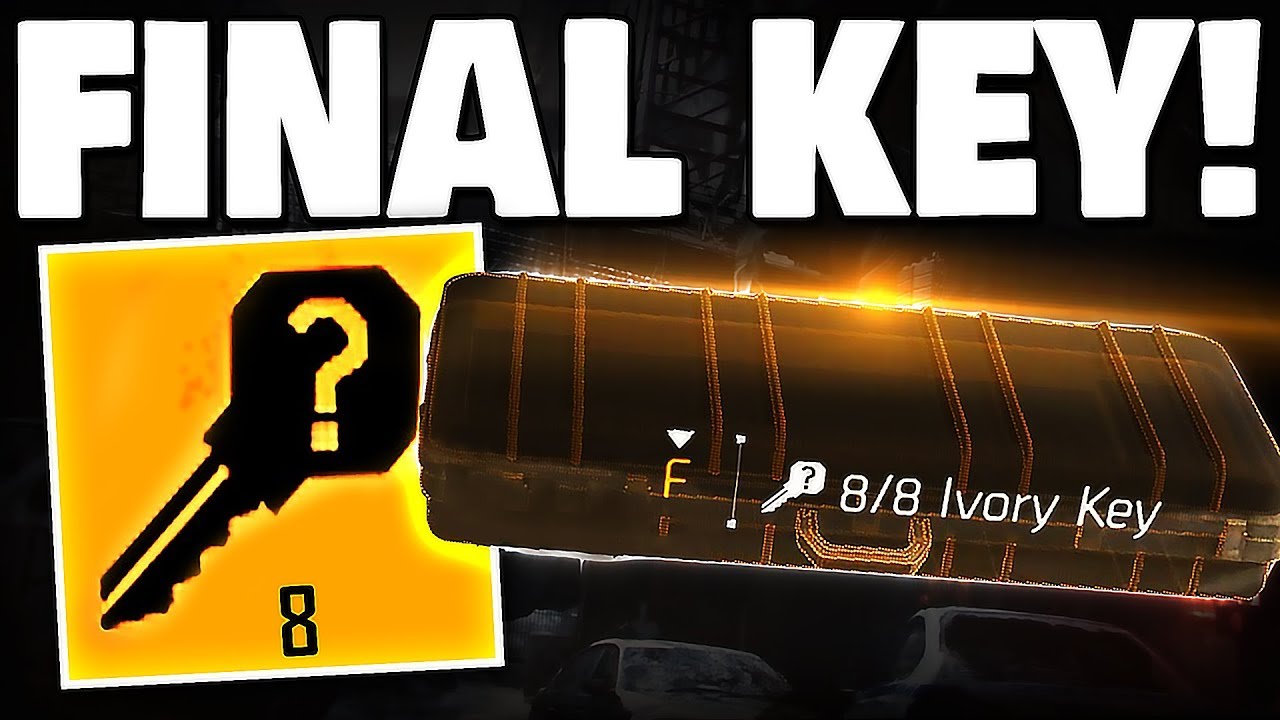 The Division 2 - 8TH KEY FOUND HOW TO UNLOCK IVORY CHEST !!!