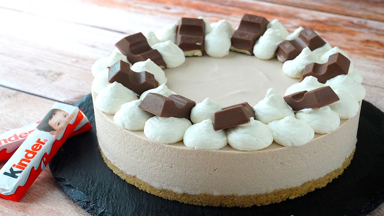 KINDER Рецепт чизкейка |ASMR| cakeshare