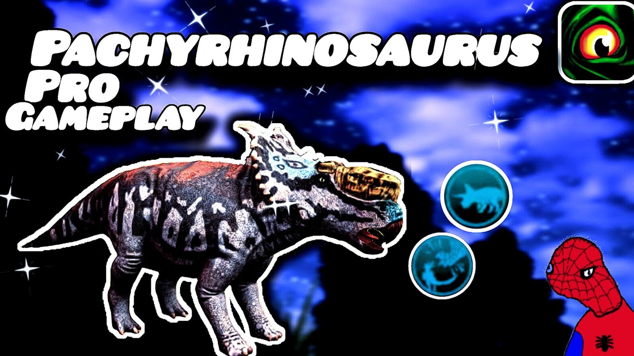 PACHYRHINOSAURUS | PRO GAMEPLAY ⚡ THE CURSED ISLE. FUNNY #video #viral #game #gaming #funny 