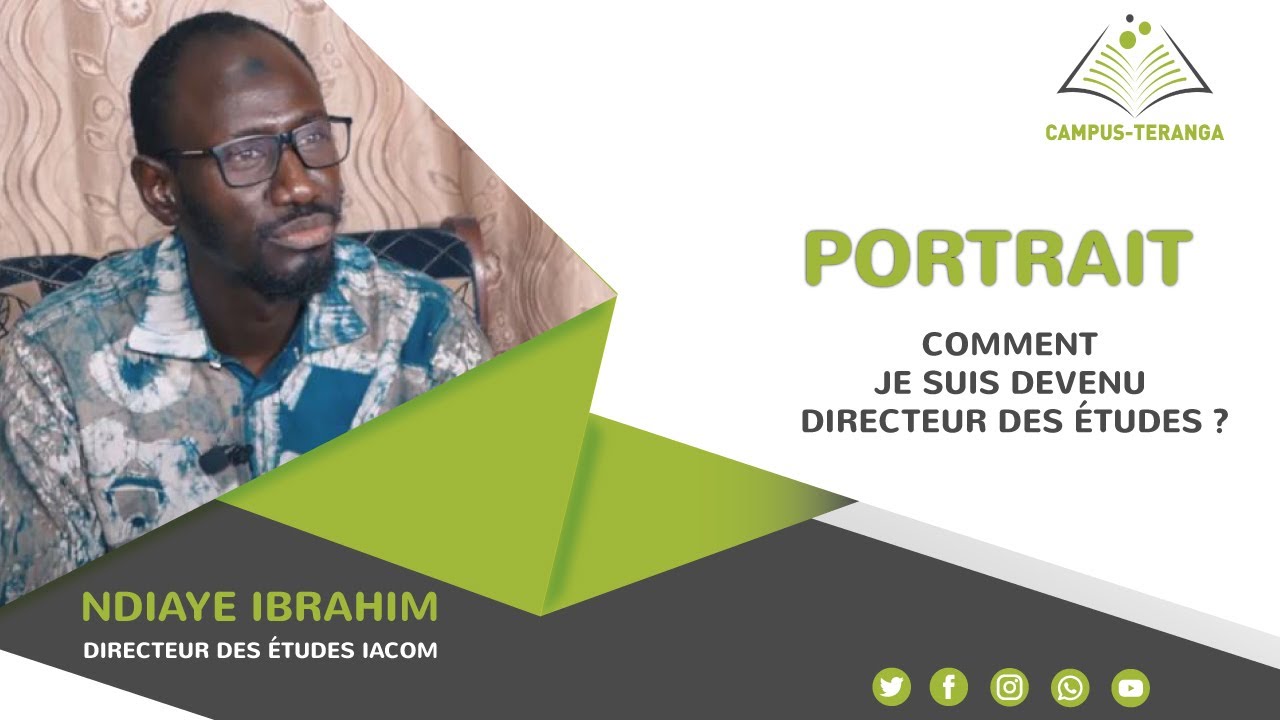 Portrait : Comment je suis devenu Directeur des Études ?