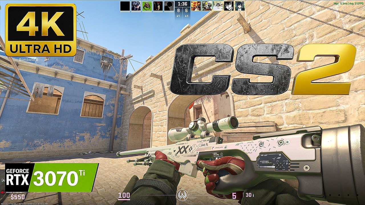 Counter-Strike 2 Premier Mode – 4K Smooth Gameplay (No Commentary)