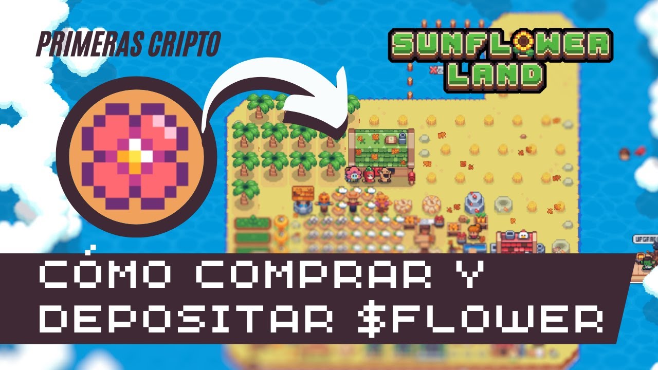 🌻 Cómo comprar FLOWER en Sunflowerland paso a paso fácil