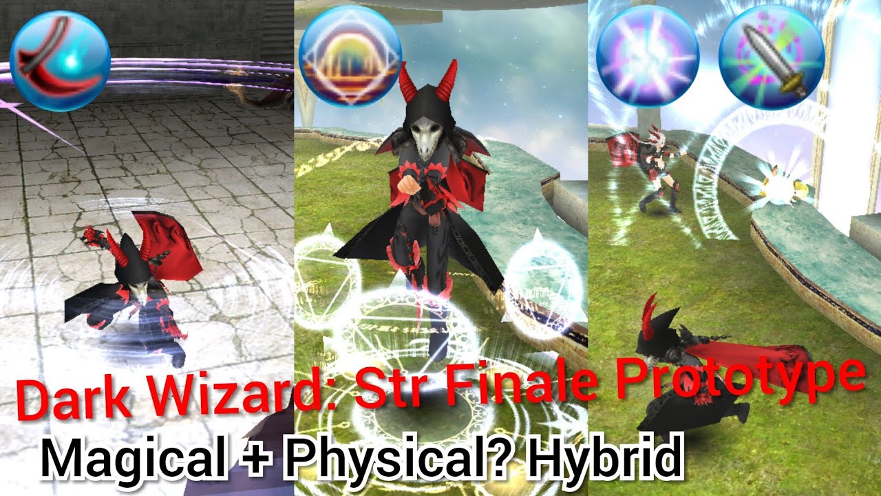 Toram - Dark Wizard: Soul Hunter + Imperial + Str Finale
