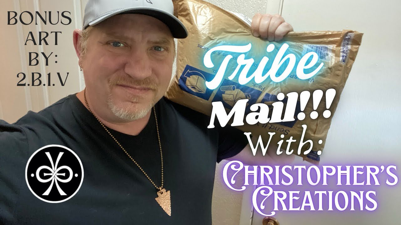TRIBE MAIL 🐺 With @HippyChristopherscreations #art #TribeStrong #BeALightouse