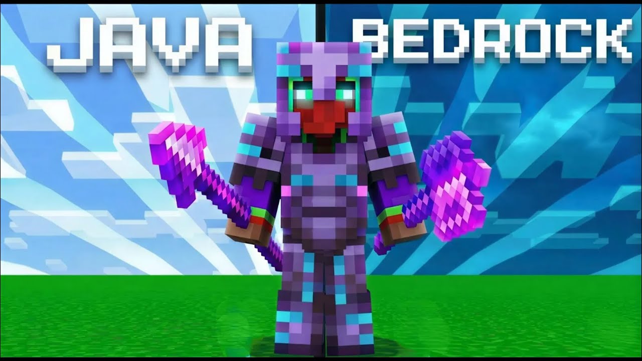 Is Bedrock or Java Mace Better? (Nightcore- Odds Are)