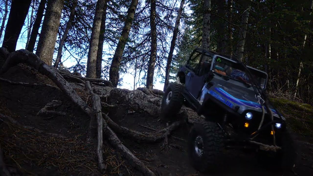 AXIAL CJ 7 FIRST RUN