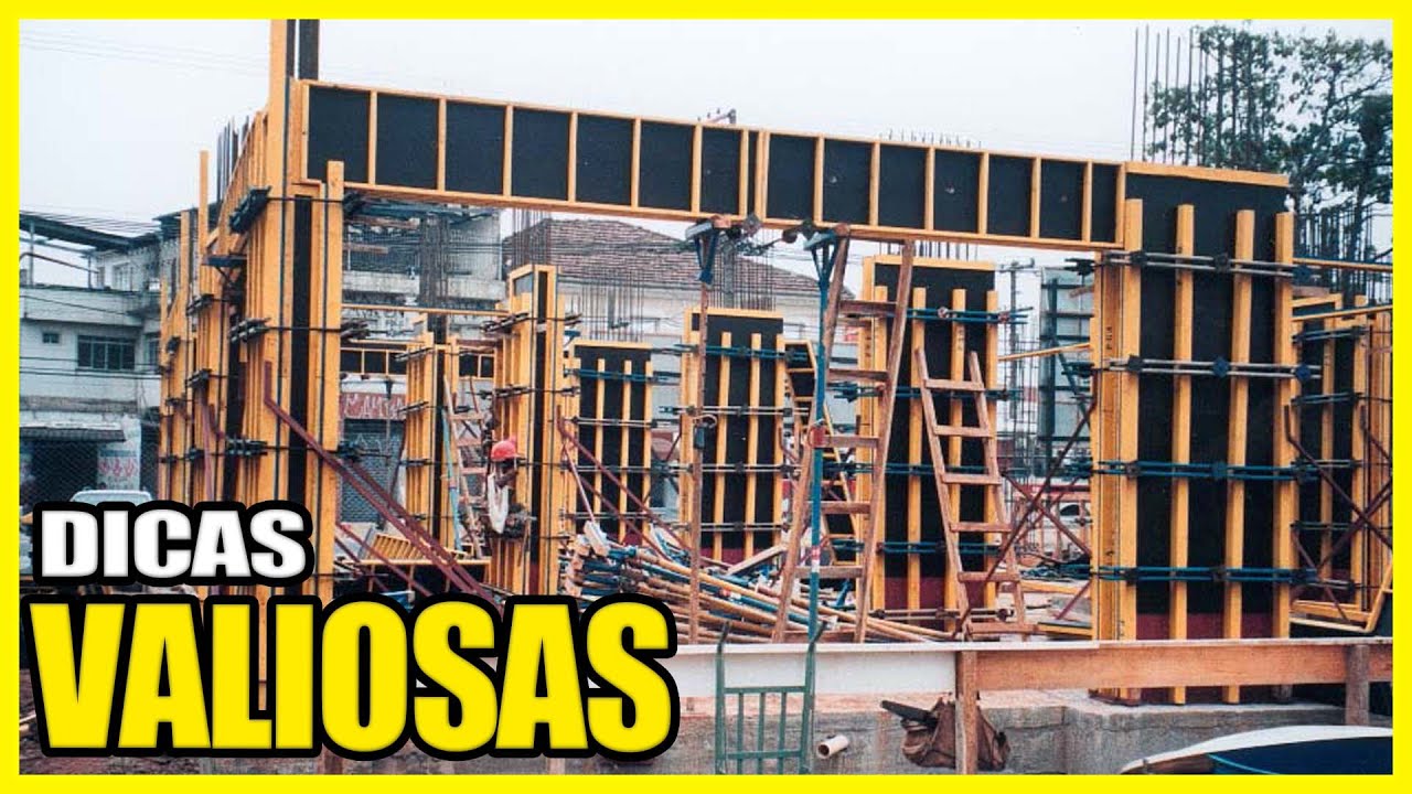 dicas para fazer forma de pilares