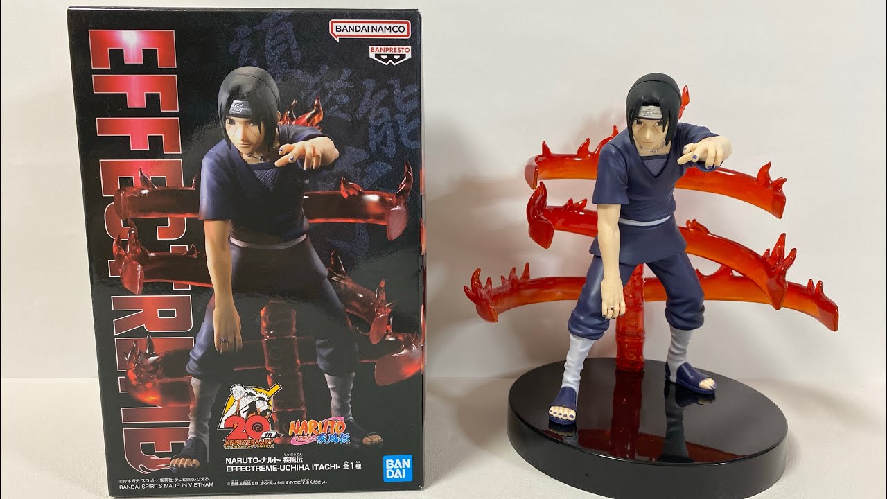 NARUTO: SHIPPUDEN ITACHI UCHIHA EFFECTREME Figure | Unboxing & Details