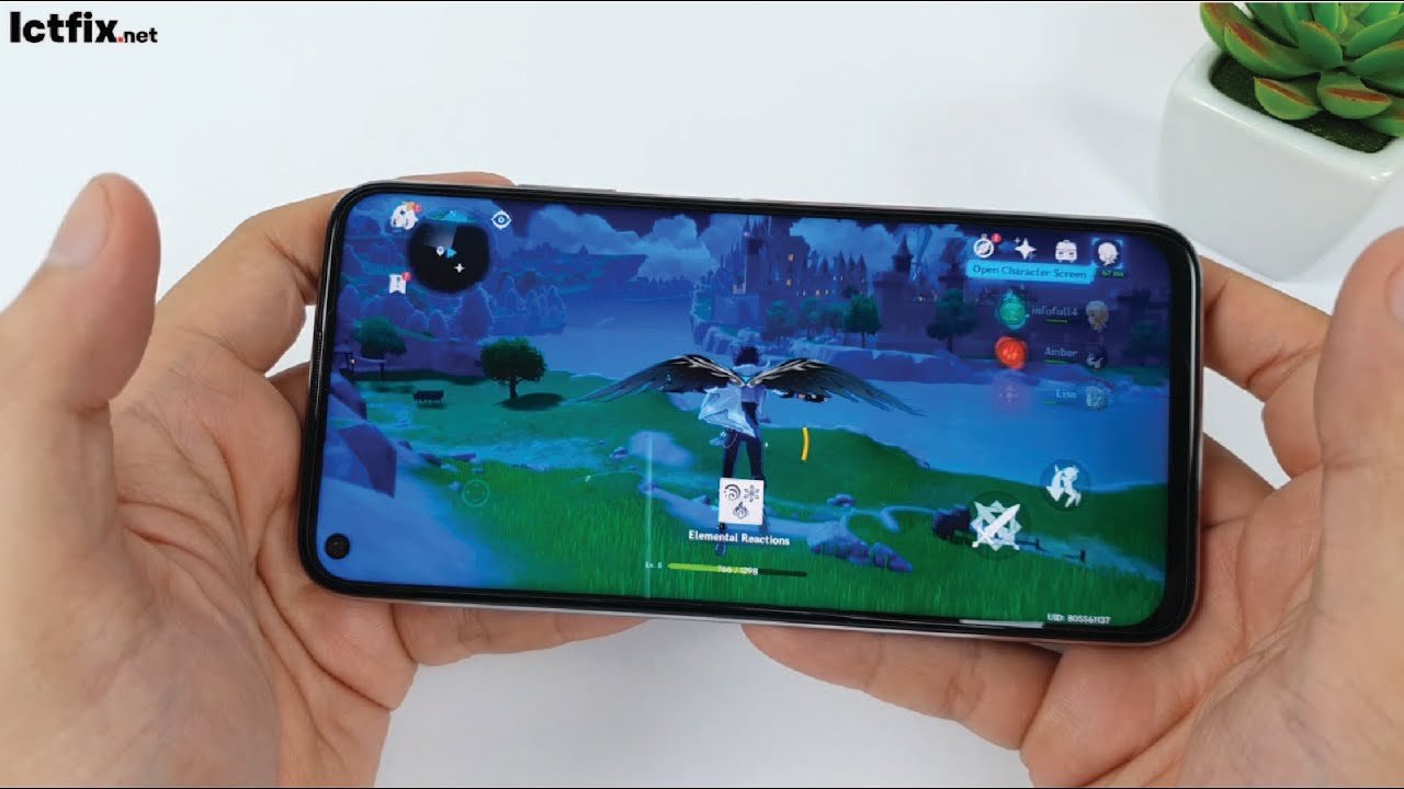 Huawe P40 Lite test game Genshin Impact | Kirin 810