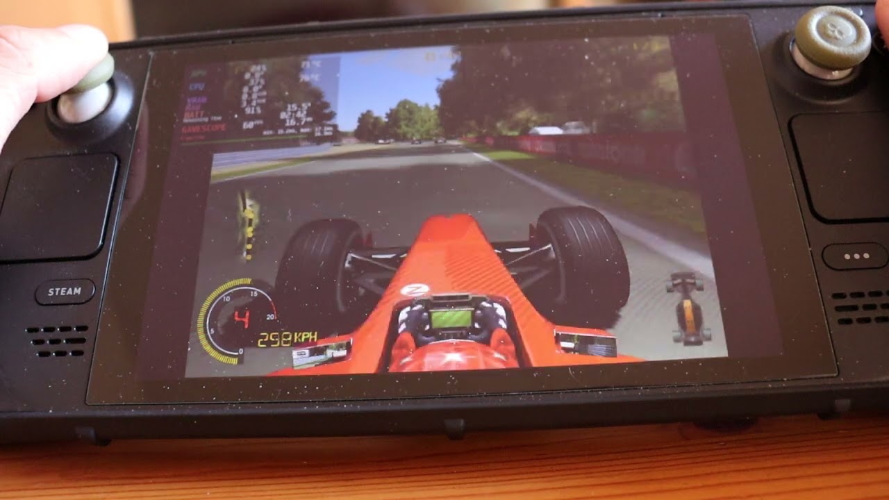 Grand Prix 4 on the Steam Deck [Gameplay Test]