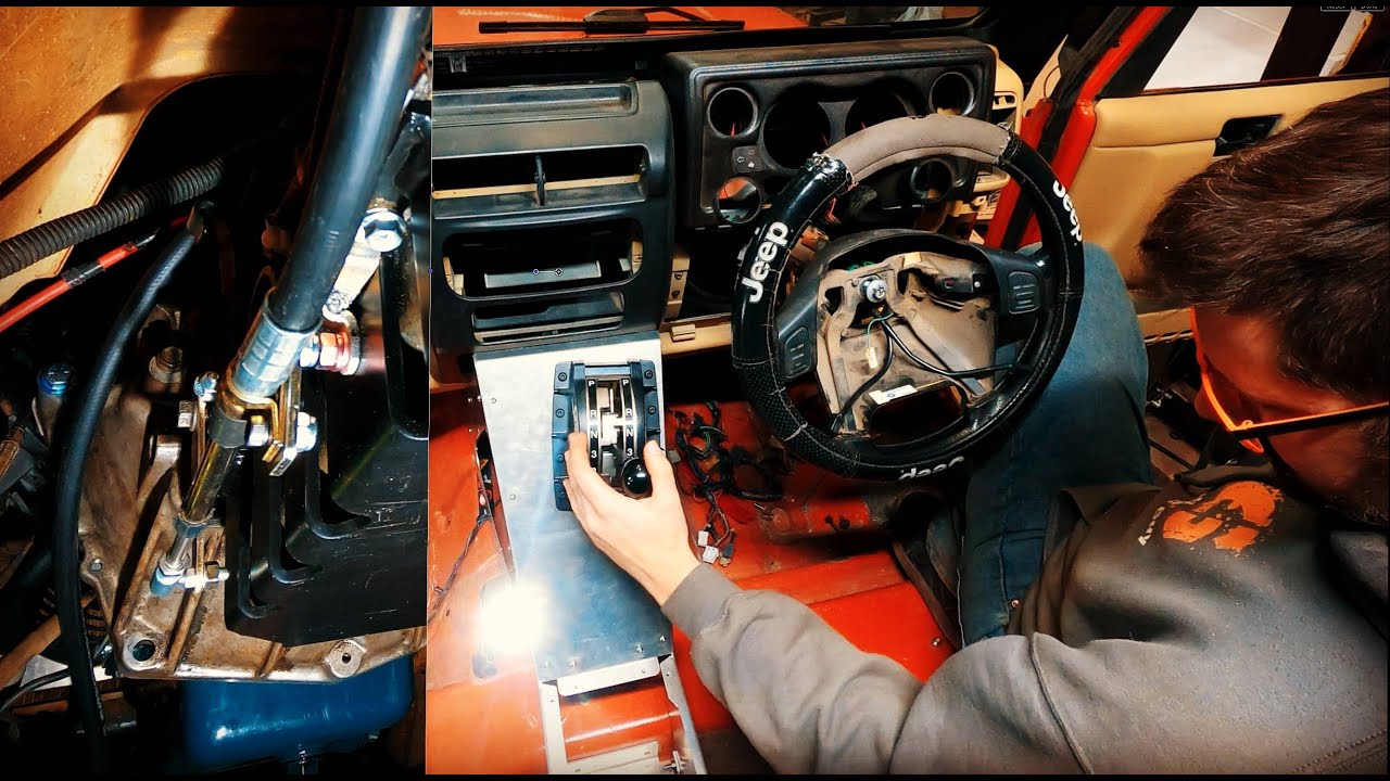 Installing Winters Carr Shifter on the AW4 Transmission [Diesel RHD TJ Wrangler - 49]