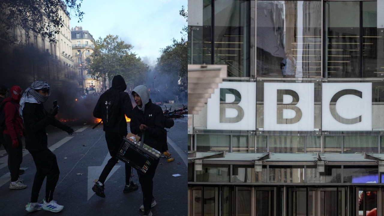 &lsquo;Mostly peaceful&rsquo;: BBC sinks to &lsquo;new low&rsquo; with absurd description of violent French riots