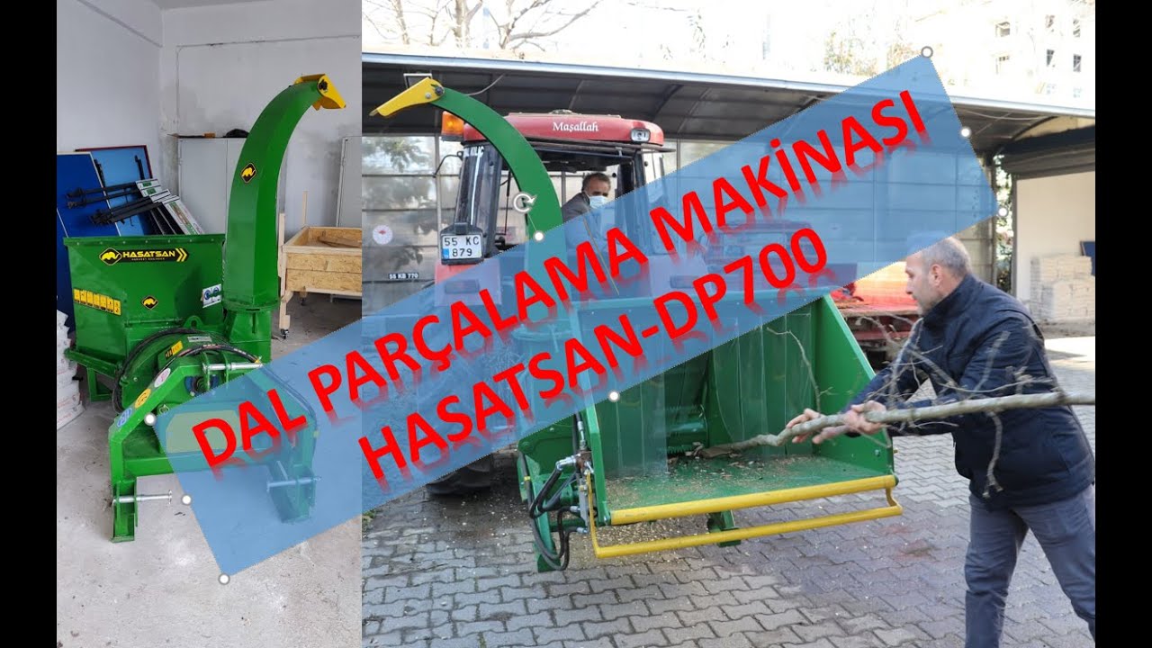 Hasatsan DP700 - Dal Parçalama Makinası