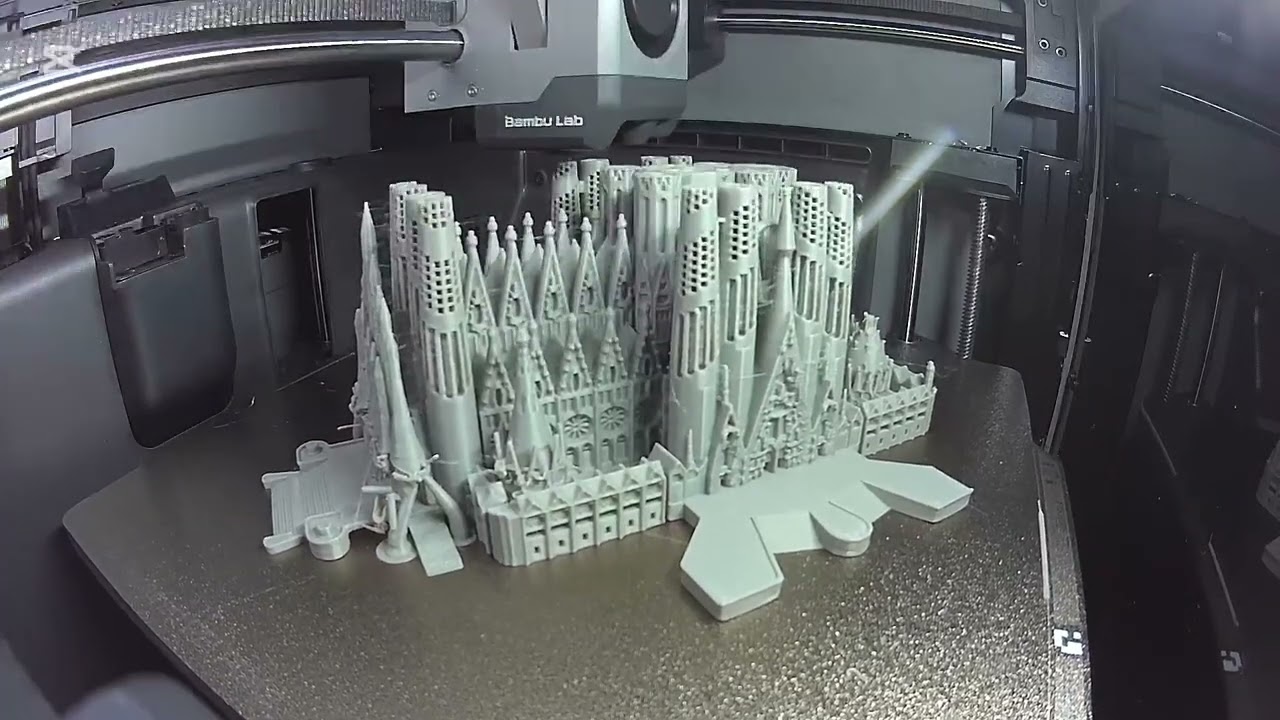 Sagrada Famila #3d프린팅 #3dprinting #timelaps 