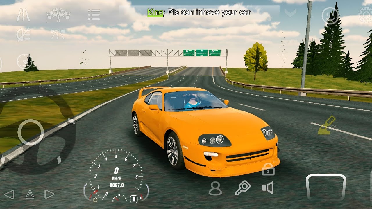 Smooth Driving with Toyota Supra MK4 | Relaxing CPM Gameplay