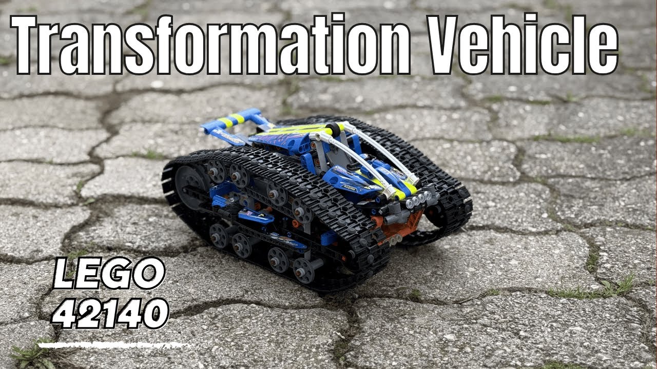 LEGO Technic 42140 App-Controlled Transformation Vehicle - Speed Build & Review