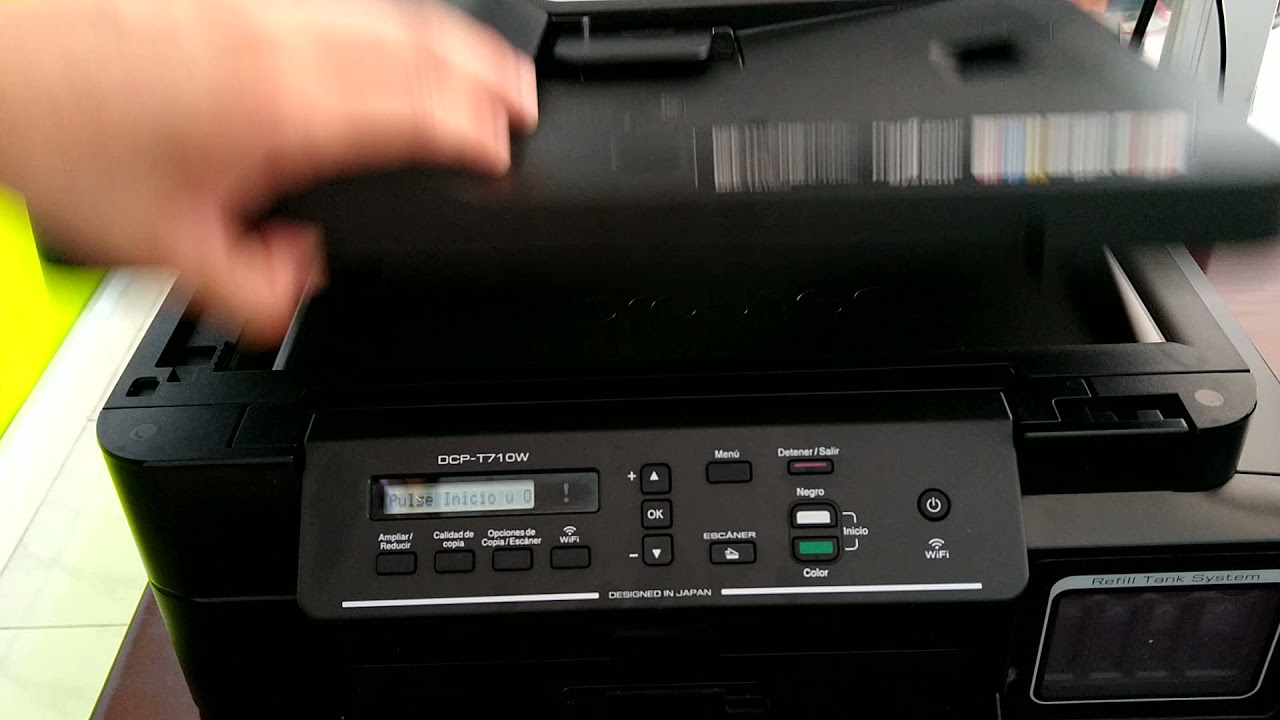 COMO ESCANEAR DOCUMENTOS EN IMPRESORA brother Modelo: DCP-T710W
