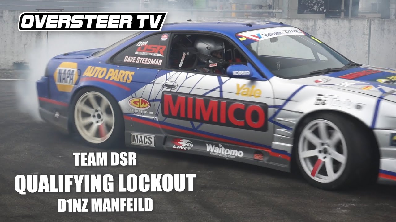 Team DSR 1-2-3 in Qualifying! D1NZ Drifting / Manfeild Raceway