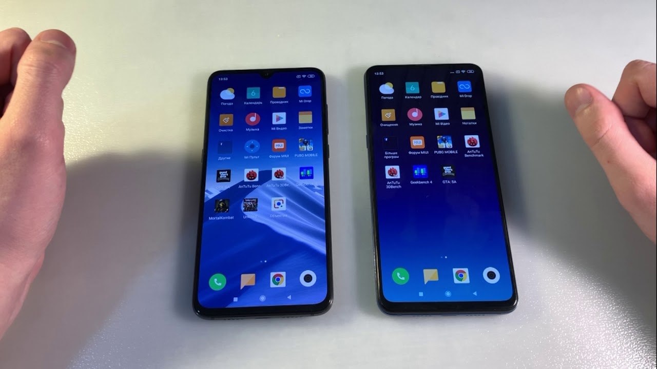 Xiaomi Mi 9 vs Xiaomi Mi Mix 3